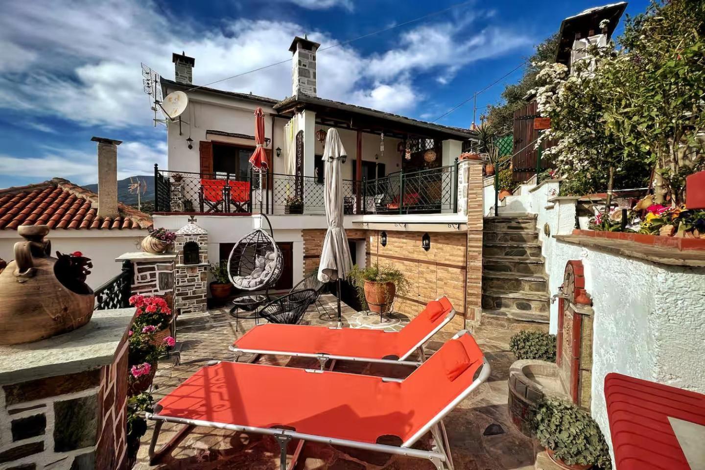 The Pagasetic Balcony - Magestic Sea Cottage Volos Exteriör bild