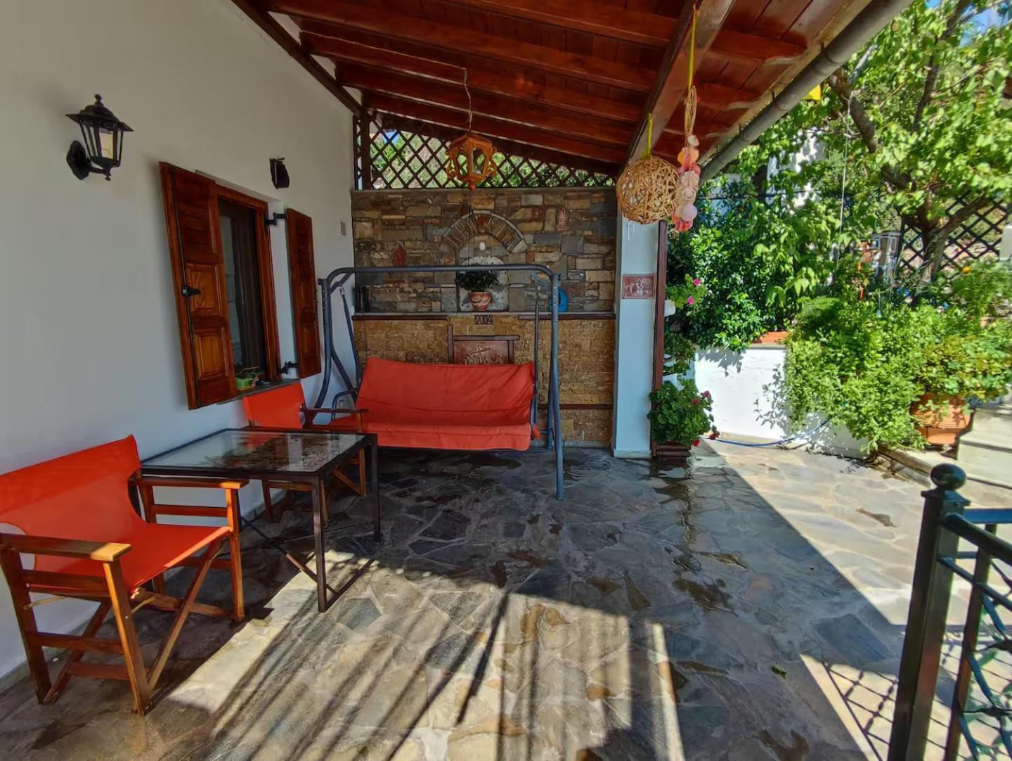 The Pagasetic Balcony - Magestic Sea Cottage Volos Exteriör bild